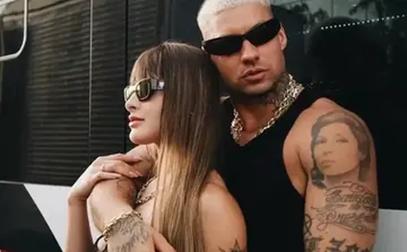 Filipe Ret comemora um ano de namoro com Agatha Sá lançando clipe de single romântico no Dia dos Namorados