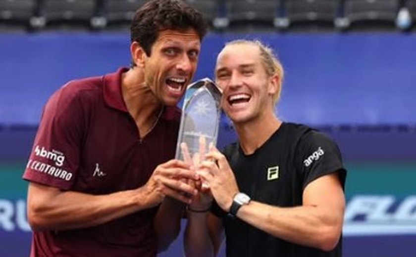 Marcelo Melo e Rafael Matos são campeões do ATP 250 de Winston-Salem
