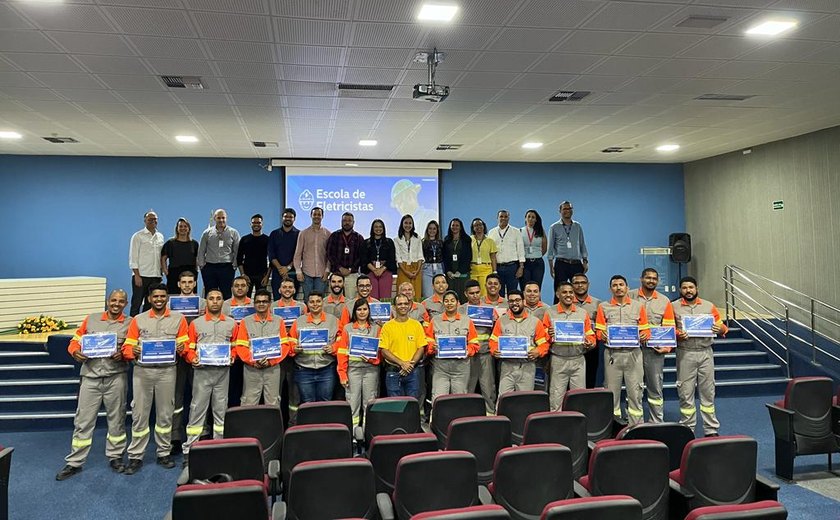 Escola de Eletricistas: Equatorial e Senai Alagoas formam primeira turma e lançam novos profissionais qualificados ao mercado de trabalho