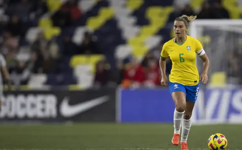 Futebol feminino: Tamires rompe ligamento do tornozelo e está fora dos Jogos de Paris-2024