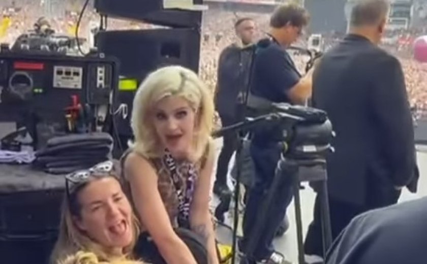 Kelly Osbourne é pedida em casamento por Sid Wilson em show de despedida do Black Sabbath