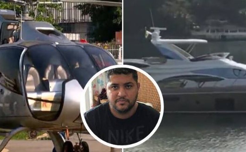Justiça manda devolver helicóptero de R$ 7 milhões, lancha e mansão a chefão do PCC