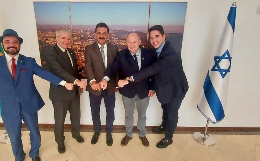 Marlan Ferreira visita embaixada israelense e viabiliza a cooperação entre Israel e municípios do Agreste alagoano