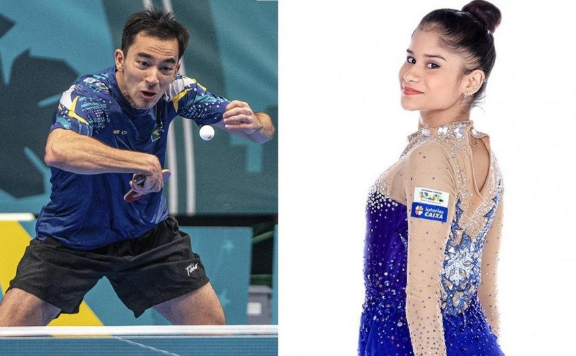 Calderano e Nicole Pircio serão porta-bandeiras no encerramento do Pan