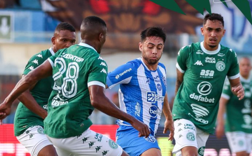 Paysandu vira contra Guarani e se afasta da zona de rebaixamento na estreia de Márcio Fernandes