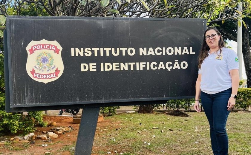 Papiloscopista de Alagoas participa de curso nacional sobre confronto de impressões digitais