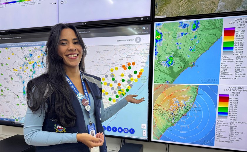 Céu nublado e chuvas isoladas devem marcar o fim de semana em Alagoas