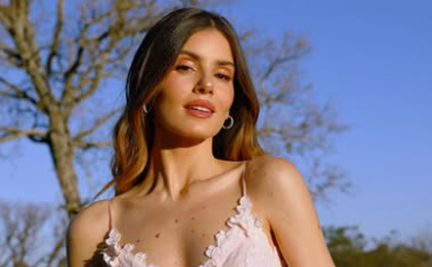 Camila Queiroz está grávida de Klebber Toledo: 'Há 5 meses esperando o amor da nossa vida'