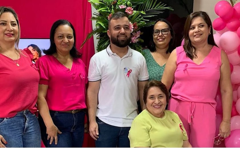 Senadora Renilde Bulhões participa do Dia da Maquiagem promovido pela Secretaria de Educação de Santana do Ipanema