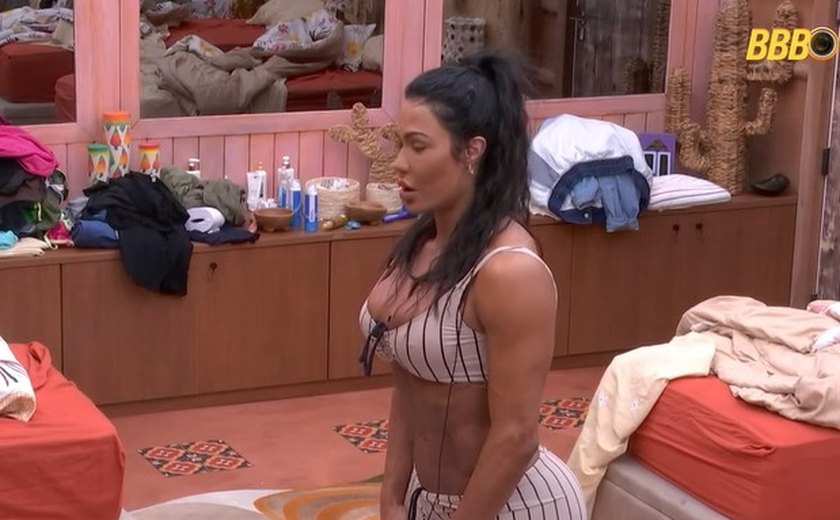 Madrugada pós-eliminação de Thamiris no 'BBB 25' tem Gracyanne no alvo dos brothers