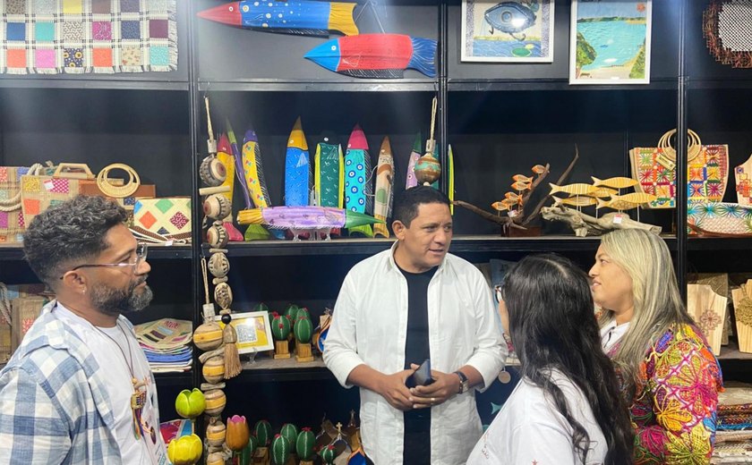 “Alagoas faz bonito no Salão do Artesanato e mostra ao Brasil nossa riqueza cultural” diz secretário