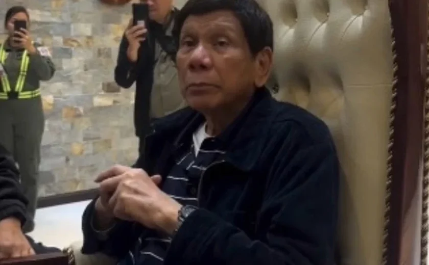 Duterte é entregue à custódia do TPI para responder por crimes contra humanidade
