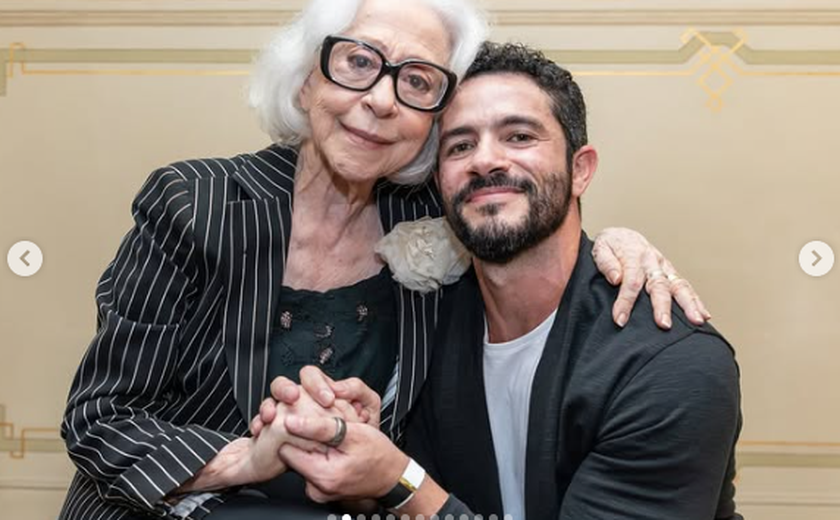 Ator de 'Central do Brasil' reencontra Fernanda Montenegro