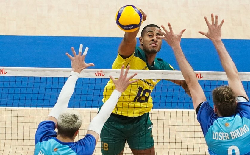 Na despedida do Maracanãzinho, Itália vence Brasil no tie break pela Liga das Nações