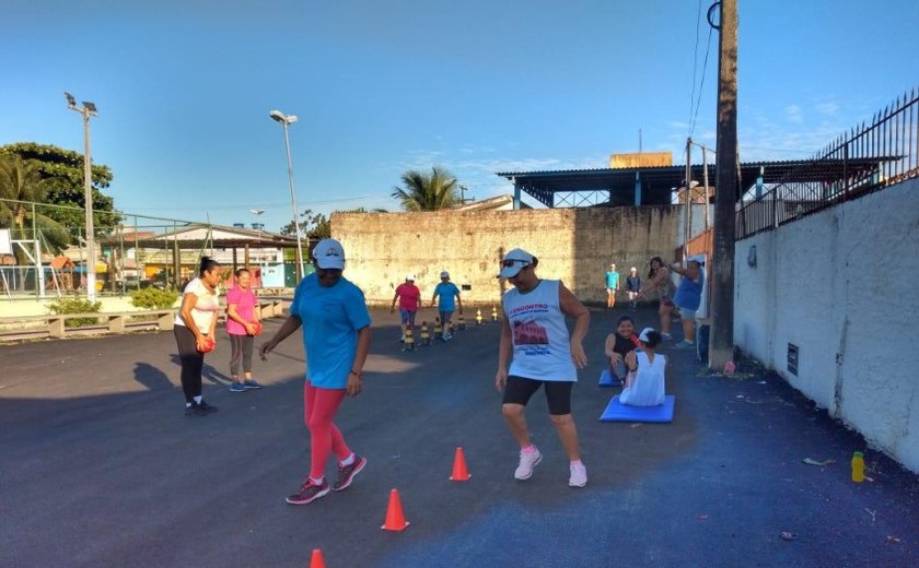 Maceió oferece Núcleos de Atividades Físicas para estimular hábitos saudáveis