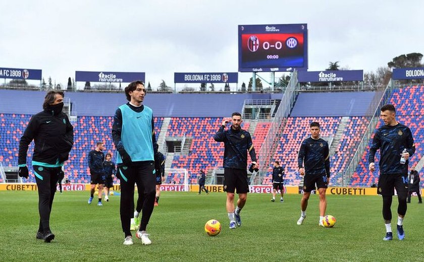 Inter tem jogo sem adversário após Bologna entrar em quarentena