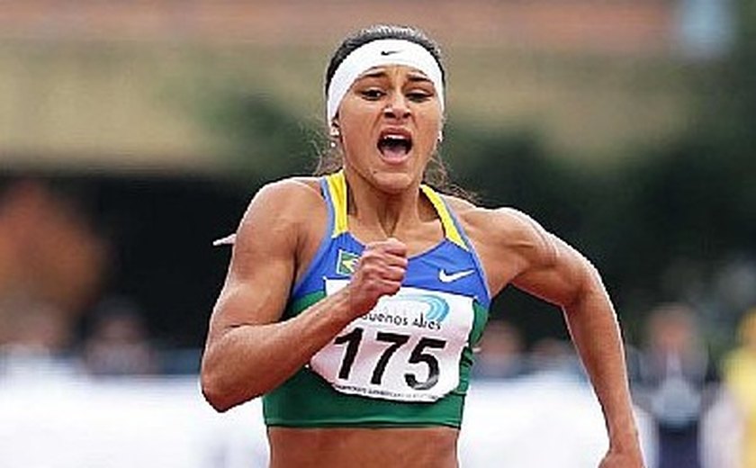Ana Cláudia Lemos bate o próprio recorde sul-americano dos 100m