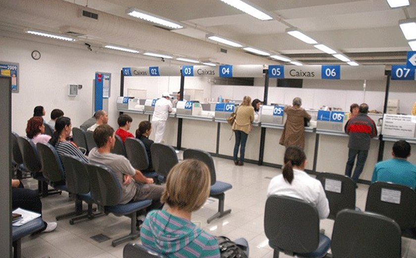 Agências bancárias funcionam até esta segunda-feira