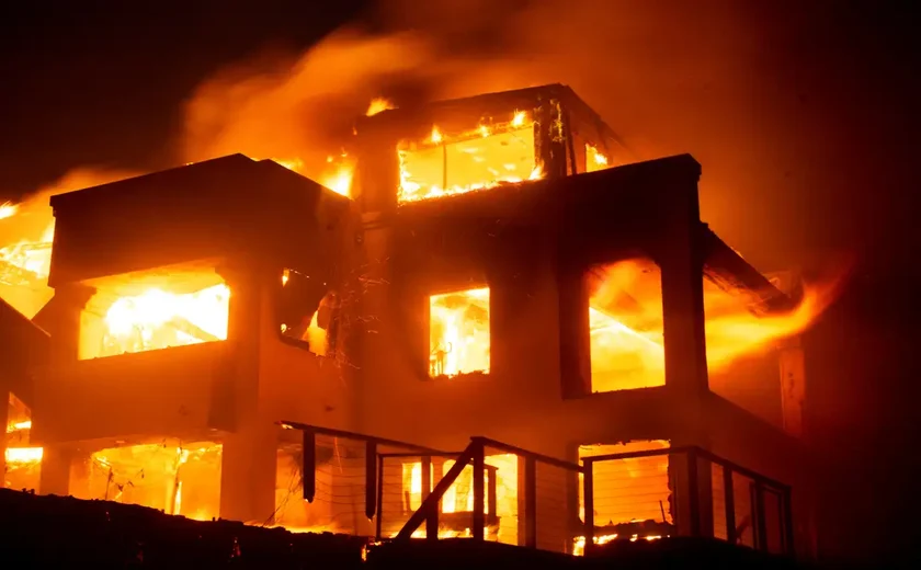 Enquanto Los Angeles queima, hotéis viram abrigos e aluguéis disparam