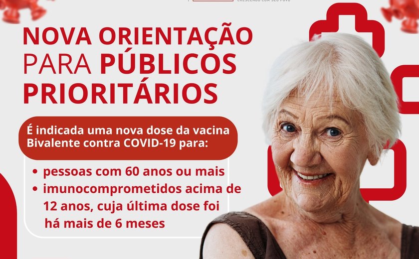 Penedo começa a aplicar dose de reforço da vacina bivalente contra a Covid-19