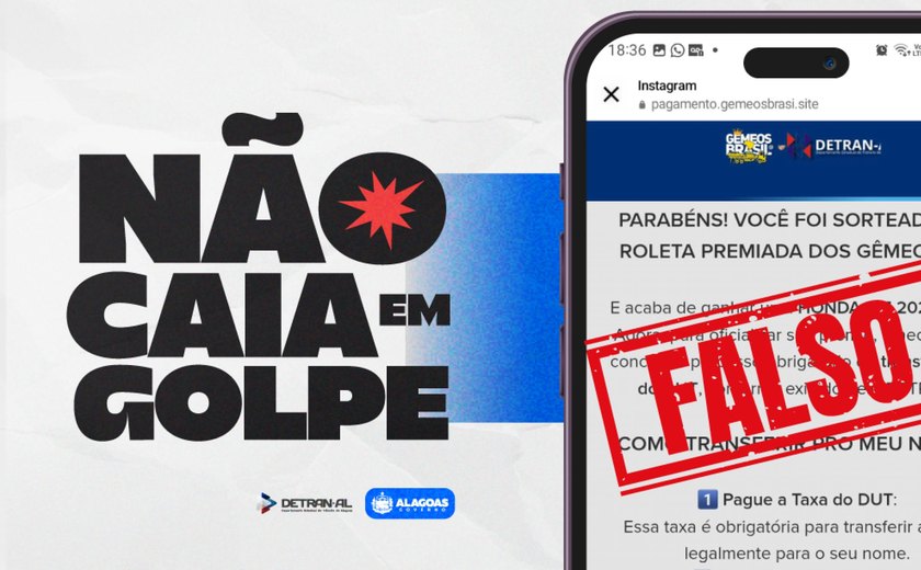 Detran alerta sobre golpes utilizando o nome do órgão estadual de trânsito