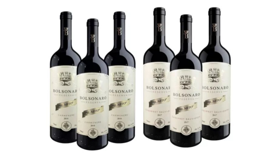 Vinícola que produz os vinhos “Bolsonaro” deve mais de R$ 18 milhões em impostos