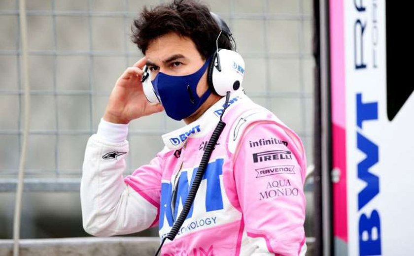 Com covid-19, mexicano Sergio Pérez está fora do GP da Inglaterra de Fórmula 1