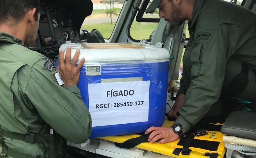 Samu agiliza transporte de órgãos captados pela Central de Transplantes de Alagoas