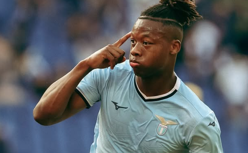 Com hat-trick de Noslin, Lazio supera Napoli e avança às quartas da Copa da Itália