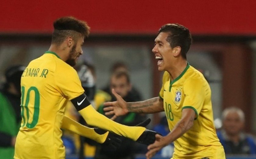 Brasil se salva contra a Áustria com golaço de ex-CRB no final