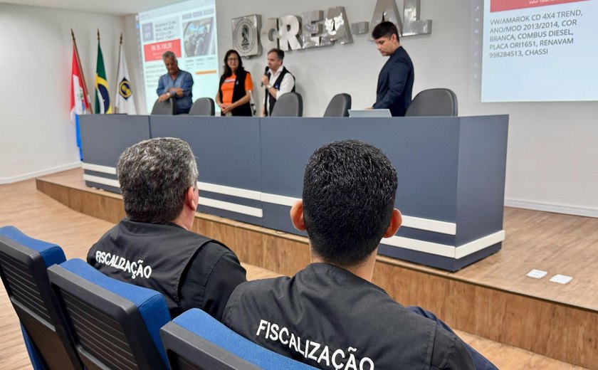 Juceal vistoria leilão do Crea-AL e reforça compromisso com transparência