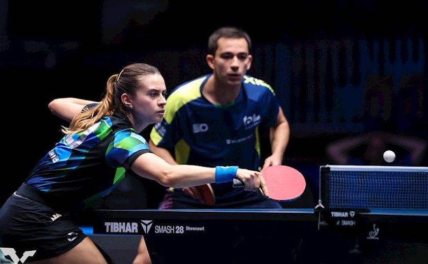 Calderano e Bruna Takahashi vão às quartas em torneio na Eslovênia