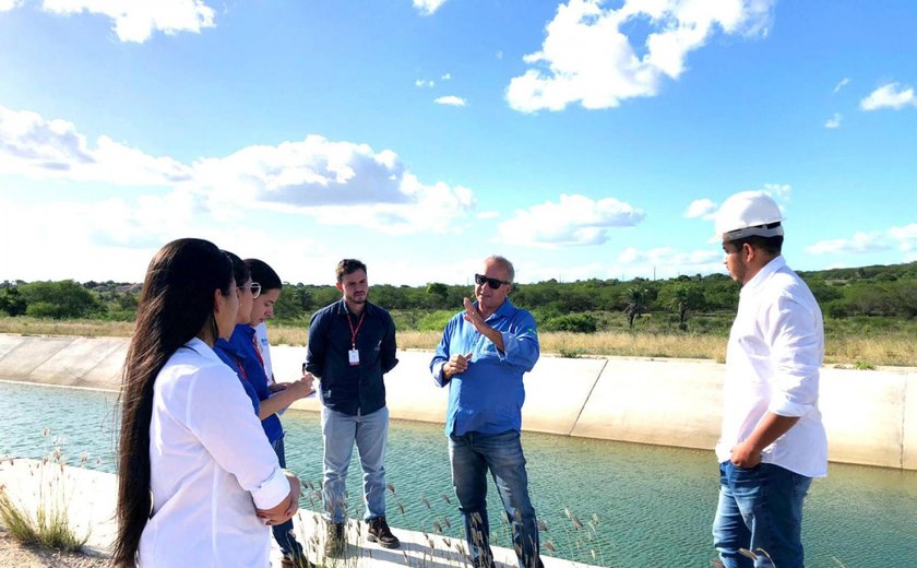 Arsal monitora serviços de fornecimento de água e fornecimento sanitário no interior de Alagoas