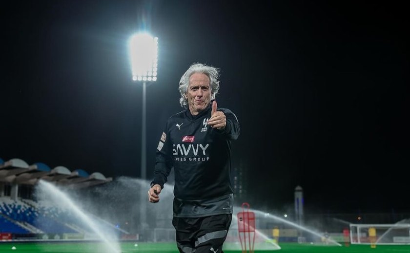 Jorge Jesus tenta bater recorde no Al-Hilal