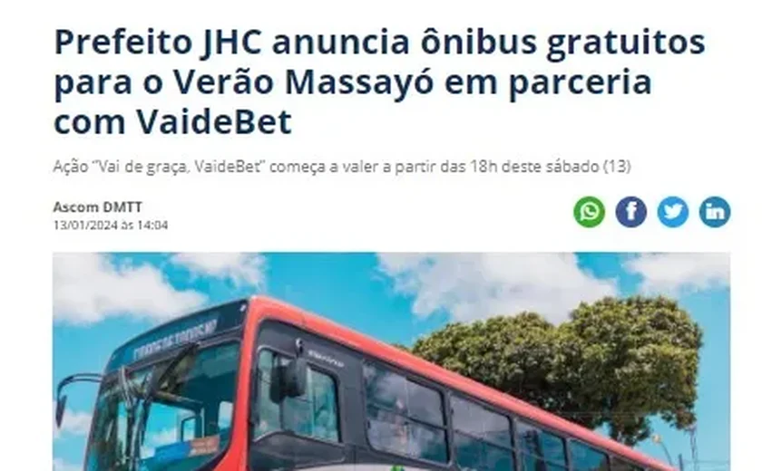 JHC é acusado de financiar ‘clube de luxo’ com patrocínio suspeito da Vaidebet