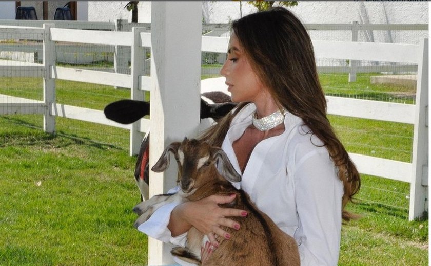 Anitta, Giovanna Ewbank, Ludmilla... Conheça os animais do sítio de Nicole Bahls apelidados com nomes de artistas