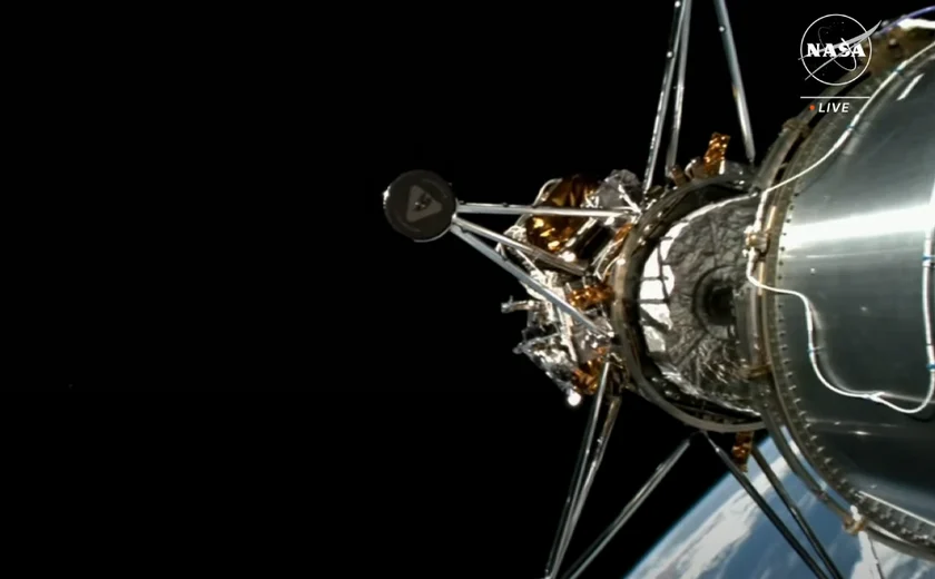 Nave espacial Odysseus completa primeiro pouso do país na Lua desde 1972