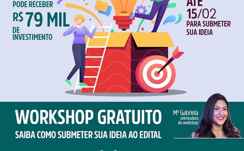 Workshop orienta startups alagoanas para concurso que investirá mais de R$ 2,5 milhões; saiba como se inscrever