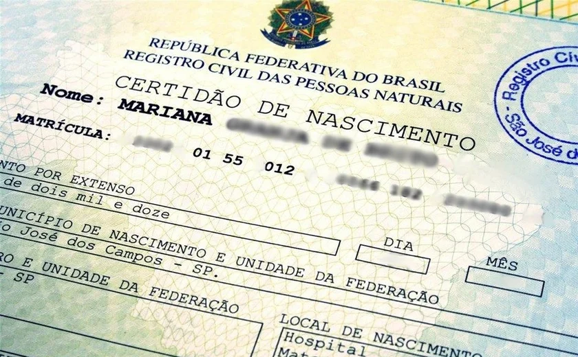Semana Nacional do Registro Civil chega a Alagoas com emissão gratuita de documentos e serviços sociais