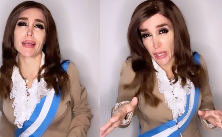 Quem é a comediante Fátima Florez, ex de Javier Milei e imitadora de Cristina Kirchner