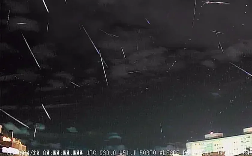 Chuva de meteoros mais intensa do ano é registrada no céu do Nordeste
