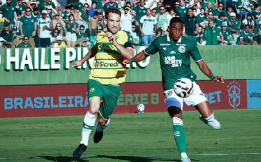Com dois gols de Jajá, Goiás faz valer o mando de campo e bate o Cuiabá pela Série B