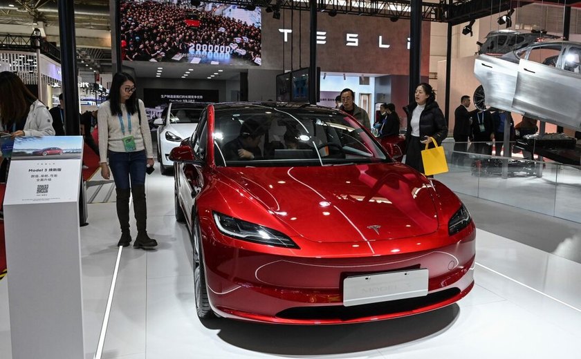 Tesla aumenta vendas de veículos elétricos na China em maio, em meio à recuperação da demanda