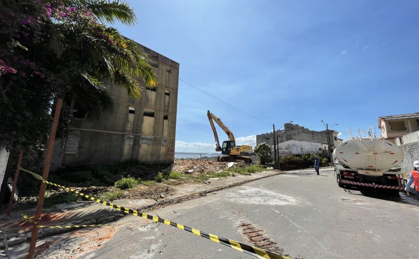 Defesa Civil determina demolição preventiva do Edifício Lancaster em Maceió