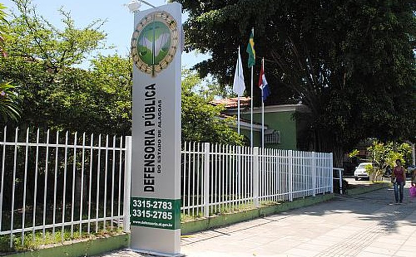 Defensoria Pública de Alagoas atende sob regime de plantão durante Recesso do Judiciário