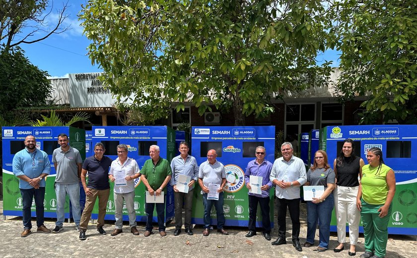 Semarh entrega novos Pontos de Entrega Voluntária a cooperativas, associações e municípios