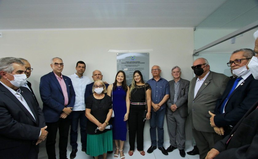 Governador prestigia inauguração de Cartório Eleitoral de Cacimbinhas