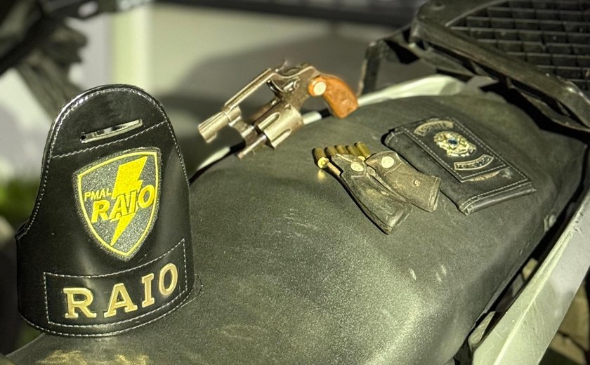 Ações da PM prendem suspeitos com armas e munições em Maceió e Rio Largo