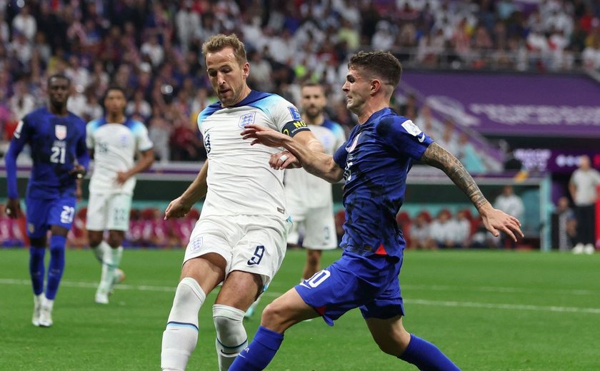 Inglaterra e Estados Unidos ficam no 0 a 0 pelo Grupo B