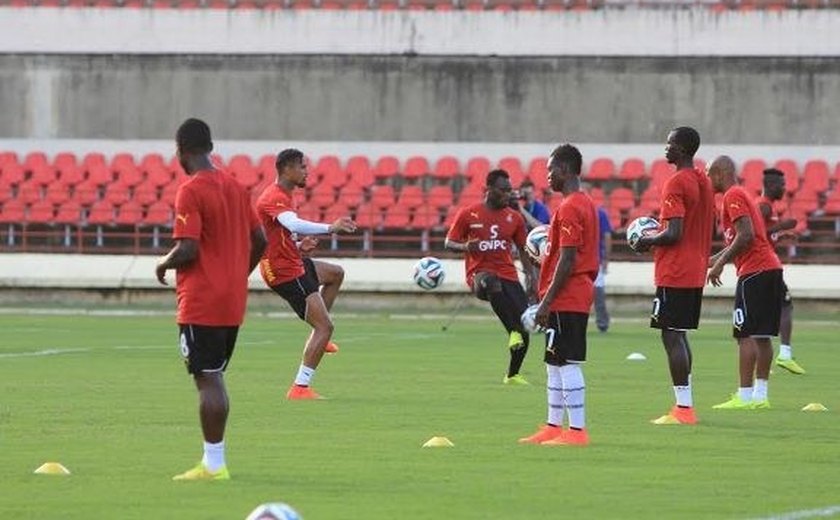 Seleção de Gana embarca rumo a Brasília para o próximo jogo